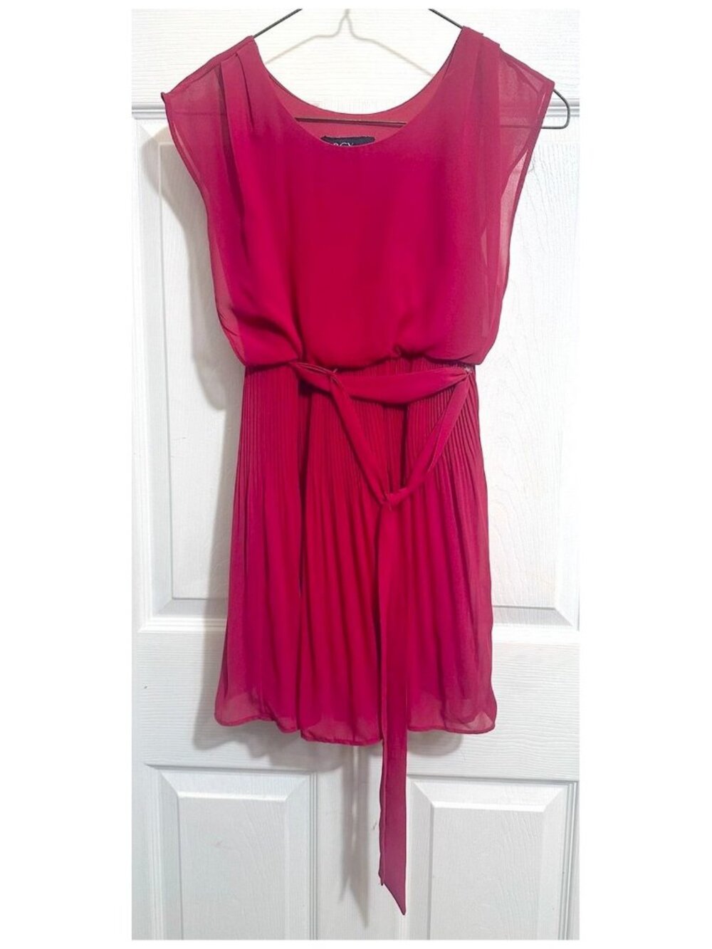 "BCX Girl" Girl's Dress Gorgeous Cerise (Chery) Color with Lining Size 8